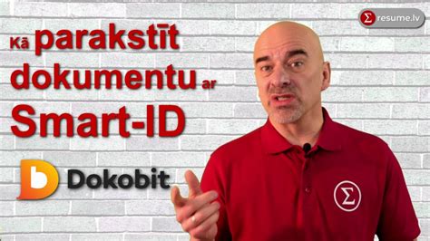 parakstīt dokumentu ar smart id.